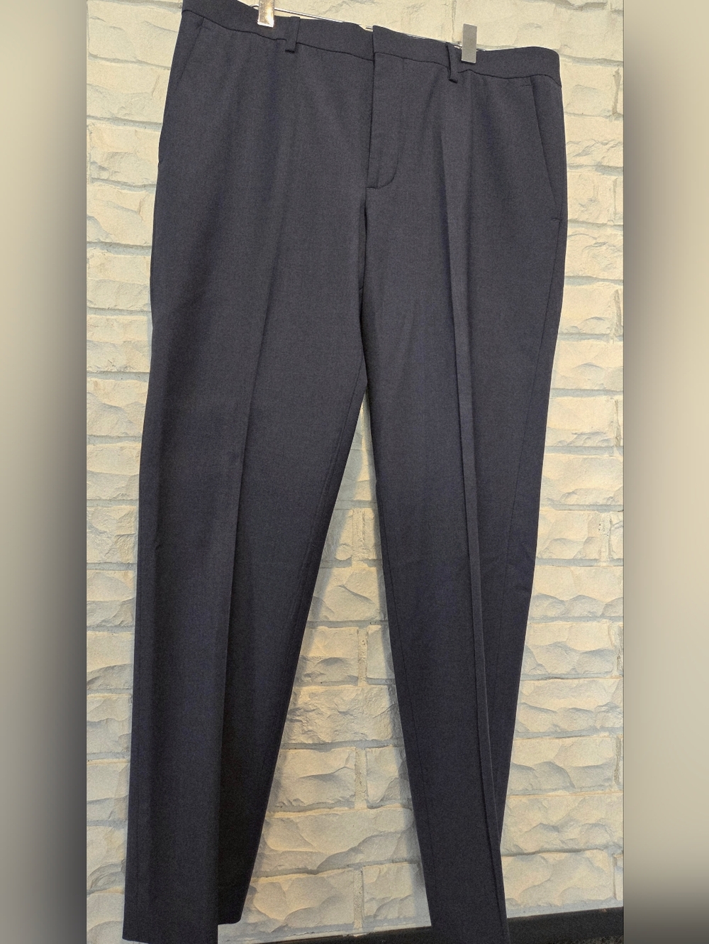 Express Extra Slim Dress Pants in Dark Navy